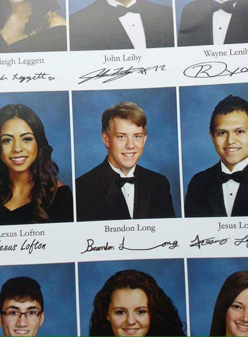 This guy really embraces his last name