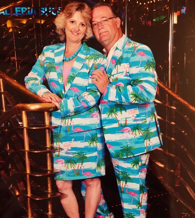 Our Formal night on the Carnival Sensation