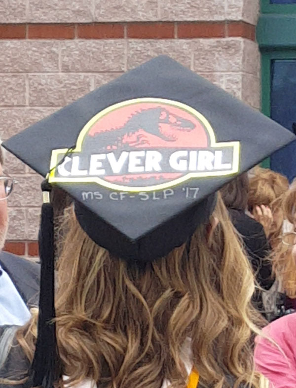 Spotted at my brother's graduation ceremony