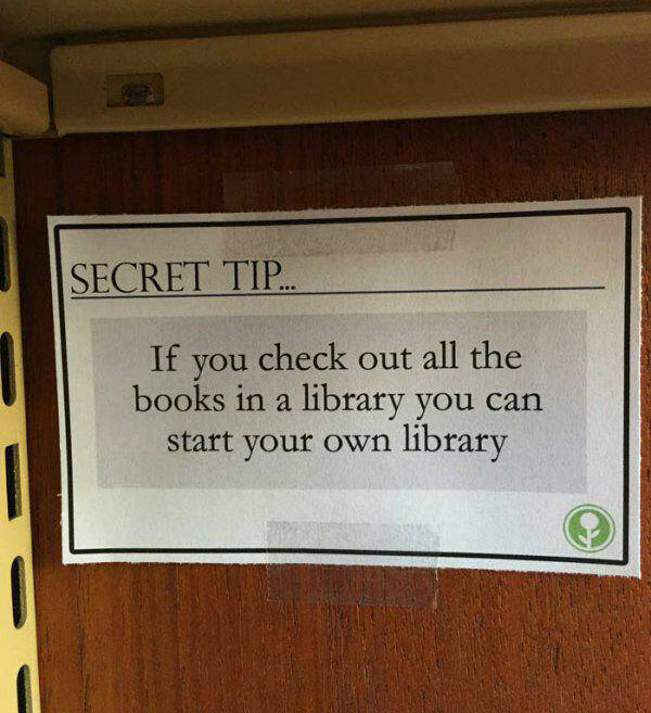Library secrets