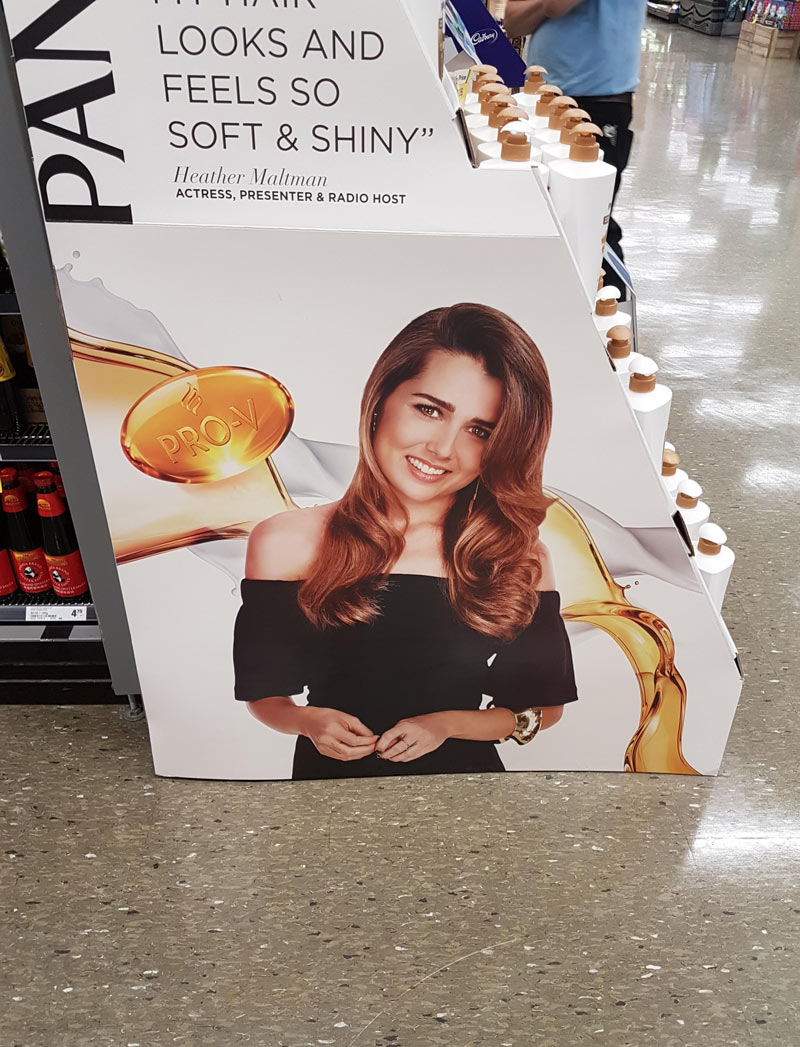 This Pantene model looks like she's about to break up with me