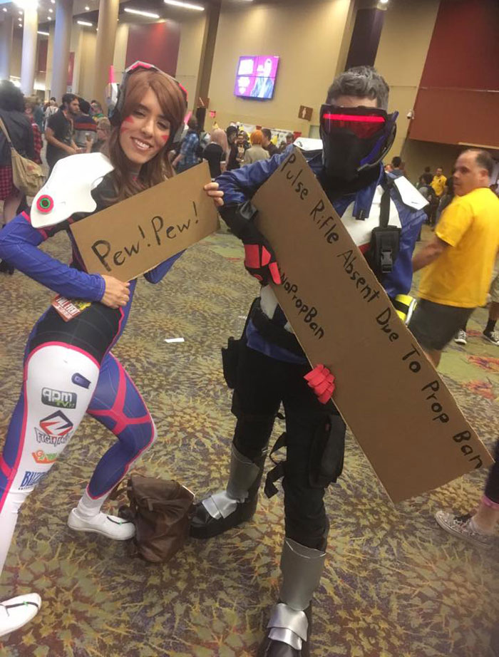 Phoenix Comicon had a mass shooter scare and banned prop weapons. Ban be damned!