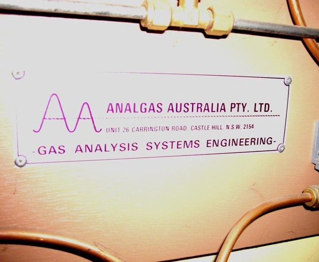 We do gas analysis. What shall we call our company?