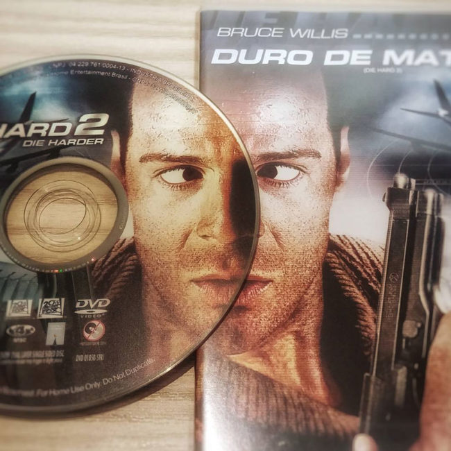 The mirroring on this Die Hard DVD...