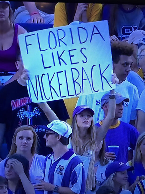 Florida Likes Nickelback