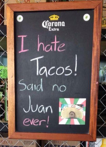 Mexican restaurant advertising