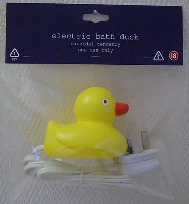 For when you just don't give a duck anymore...