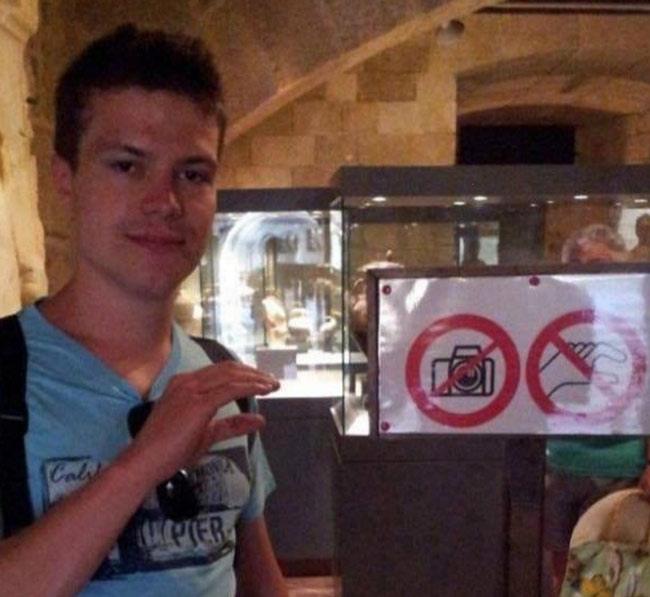 This guy is a rebel
