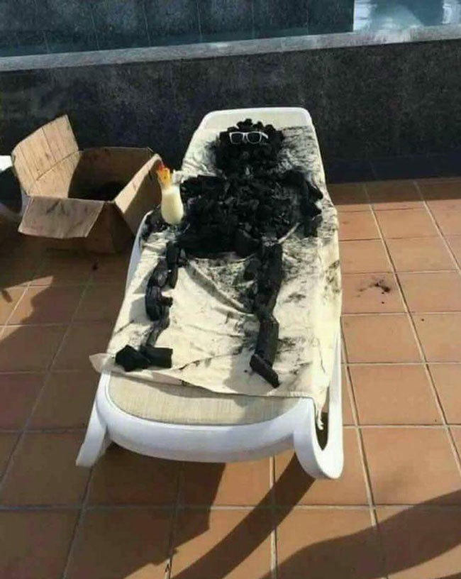 Me trying to tan as a ginger