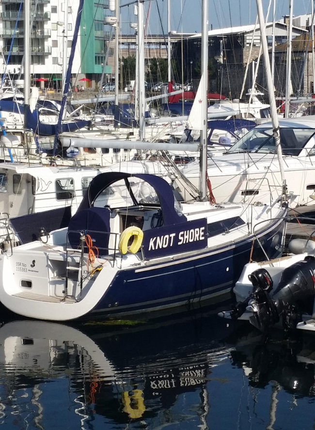 When you ask your gf to name the boat