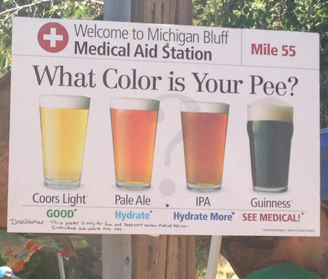 What color is your pee?