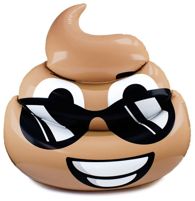 Poop Emoji Float