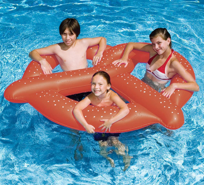 Pretzel Pool Float