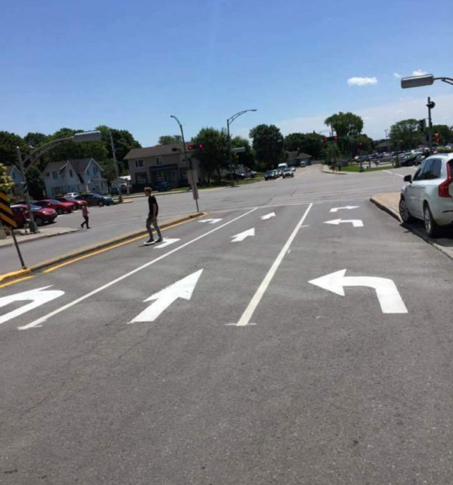 This sums up the quality of our road work in Québec, Canada