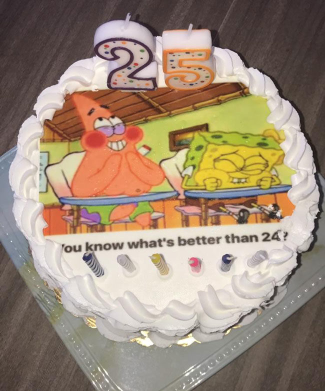 Got this cake for my boyfriends birthday last week