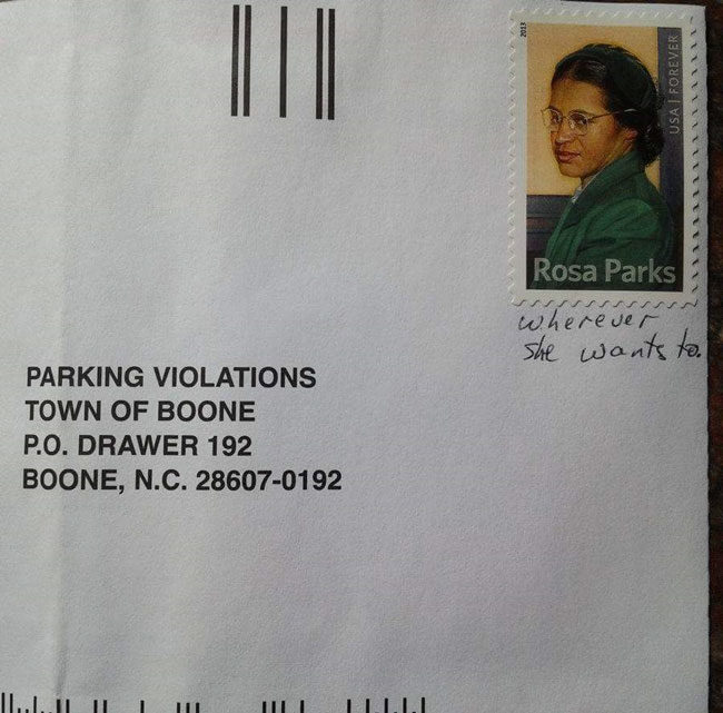 Wife sent this in when she got a speeding ticket
