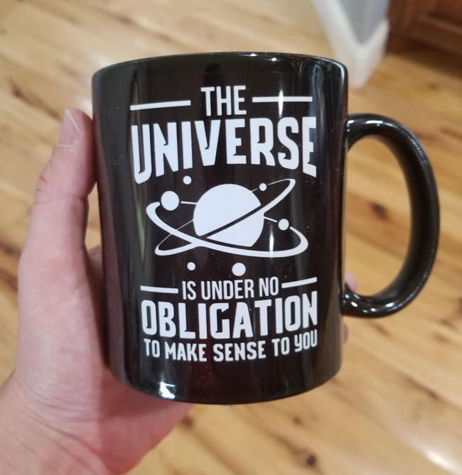 My mom got me my new favorite mug