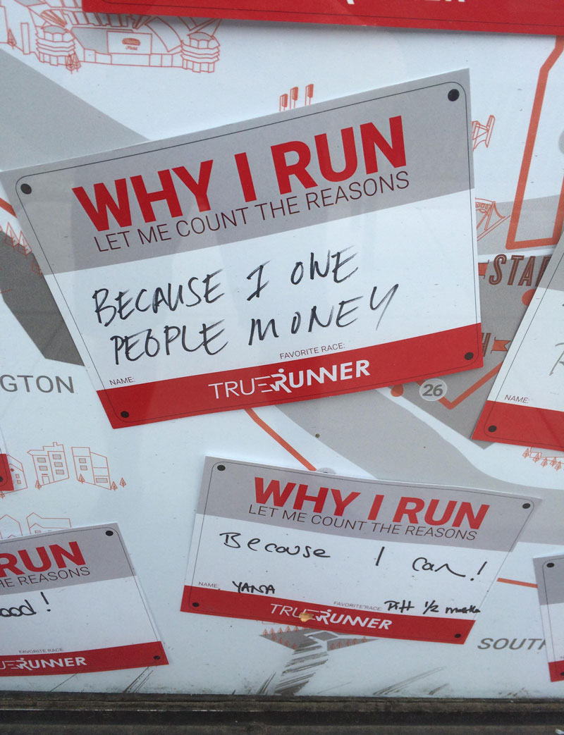 Why I run