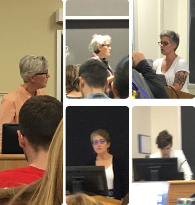 All 5 of my sister's professors look the same this semester. She calls it "The Jaime Lee Curtis Effect"