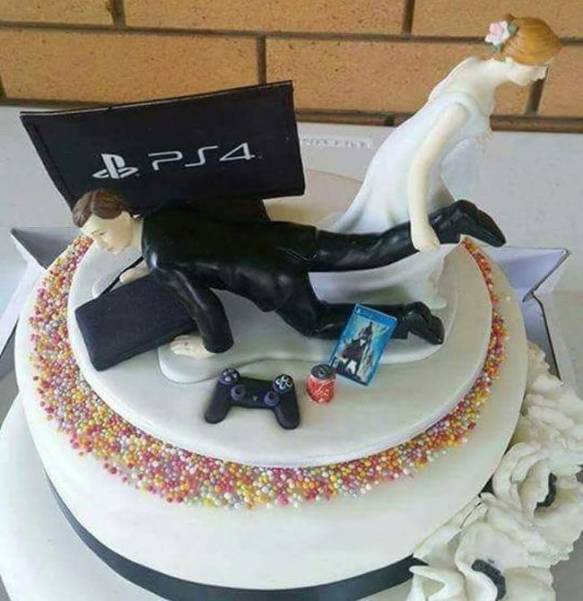 My kind of wedding cake