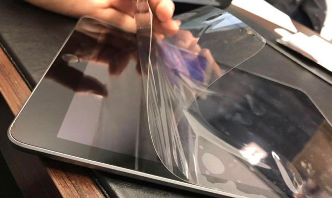 I work in Retail. Customer came in complaining about their tablet - Screen not being clear enough, but also not registering touch correctly... This is what I found
