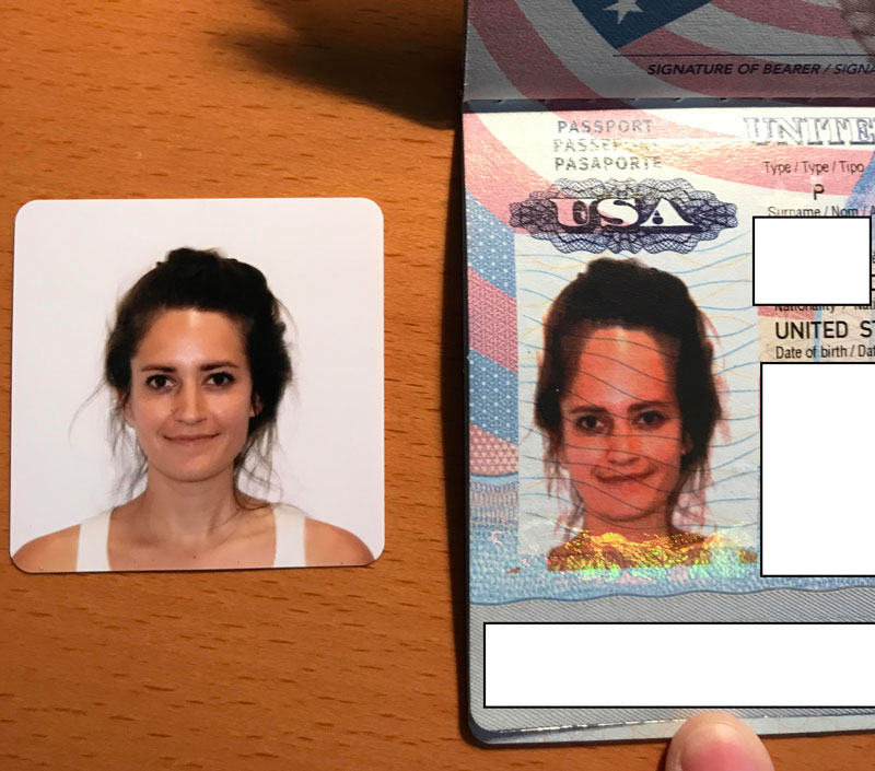 The State Department nailed my girlfriend's passport