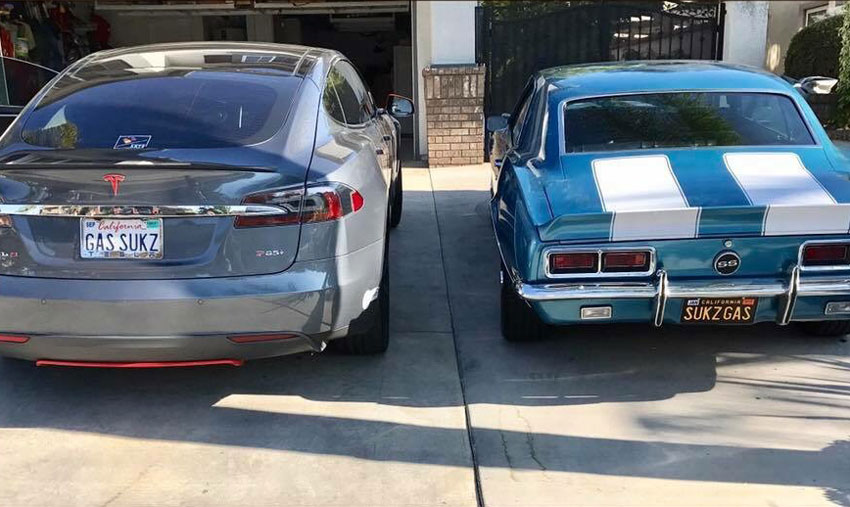 My buddy's two cars...