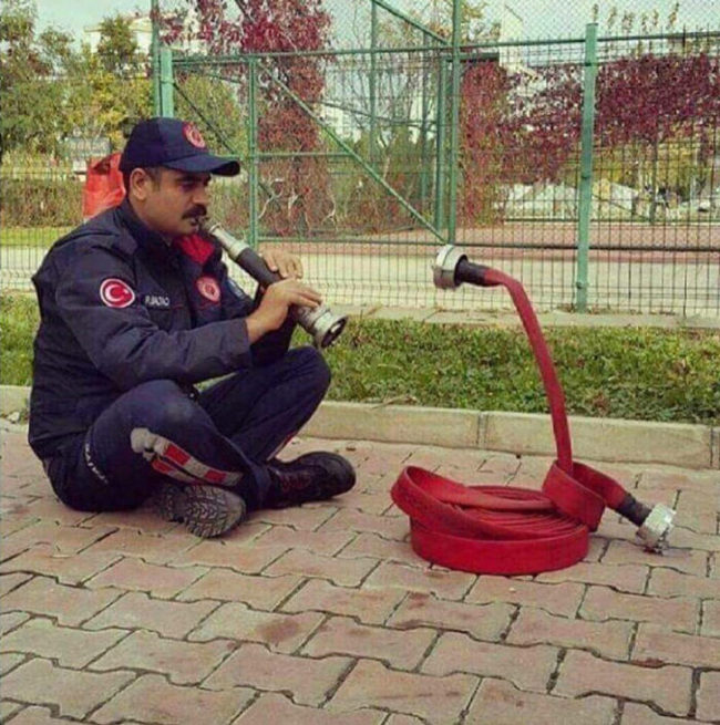 A Charming Firefighter