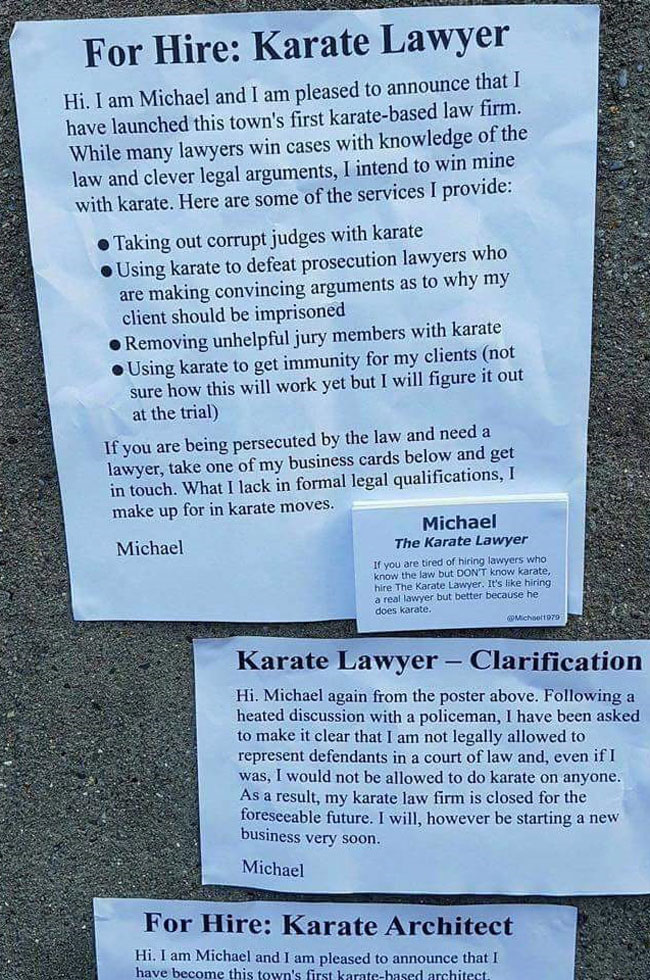 Karate Lawyer