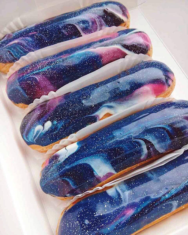 Outer Space Eclairs