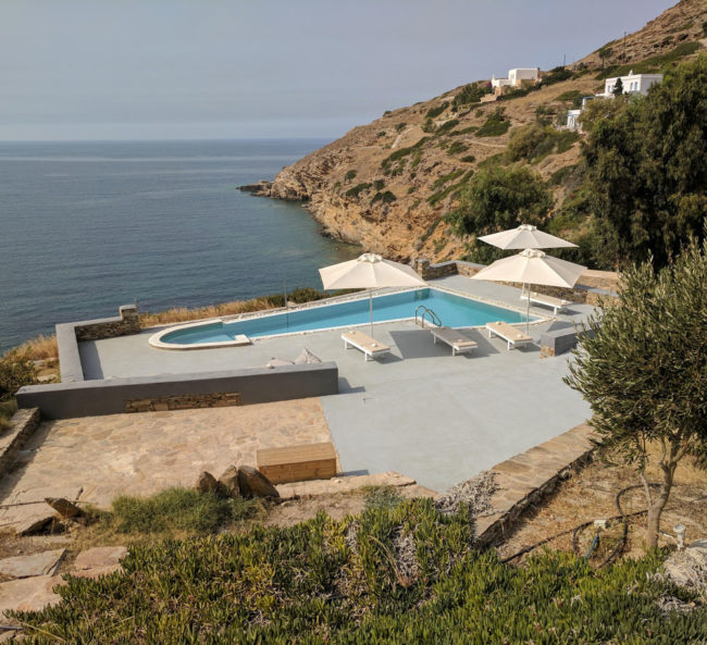 Stayed at an airbnb in Greece. Description on the airbnb said there was a pool but no photo of the pool... Now i know why