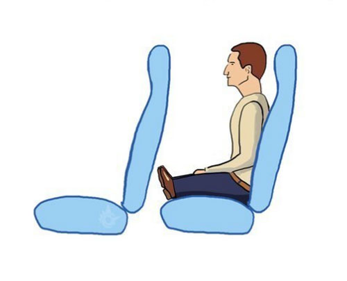 How automakers see back seat passengers...
