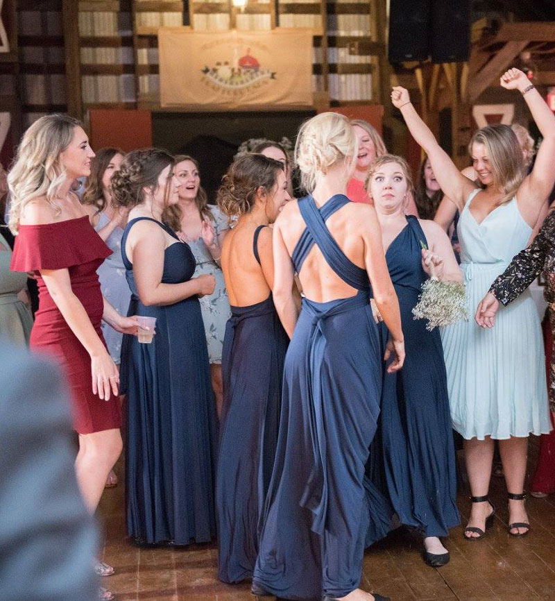 My Girlfriend's face upon catching the bouquet at her best friends wedding