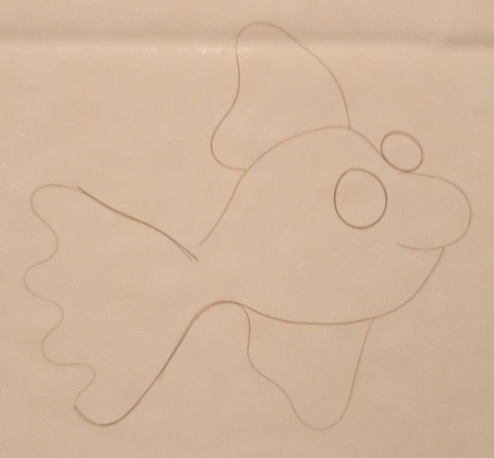 Does anyone else's wife draw with hair on the shower wall