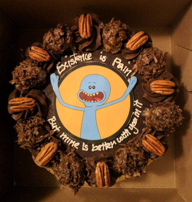 Anniversary Cake my bf ordered for me