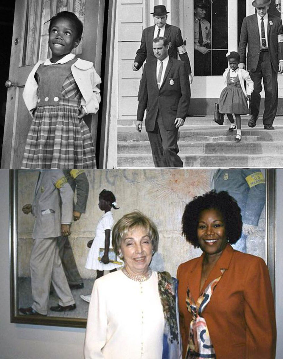 Ruby Bridges, the first black student to integrate an elementary school in the South, she turned 63 on Friday