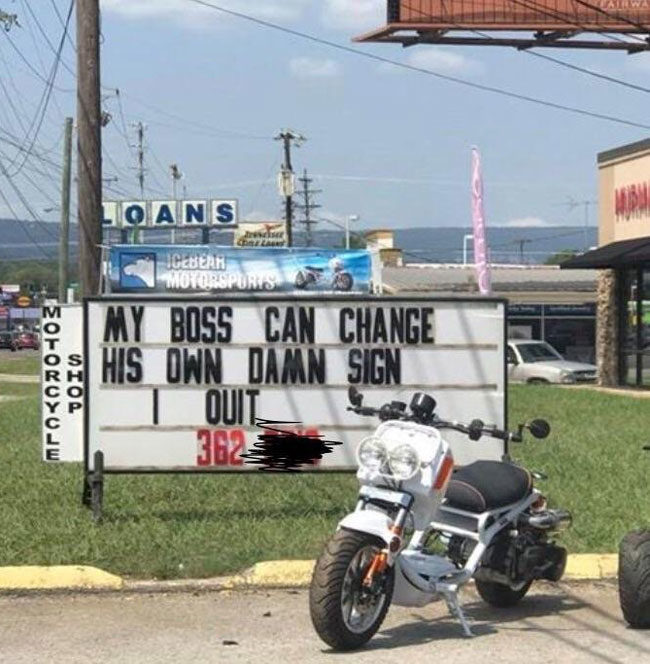 This motorcycle shop near me is hiring