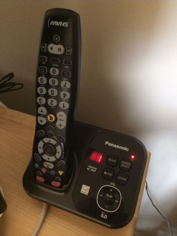My elderly resident couldn't remember where she put her TV remote, here's where I found it