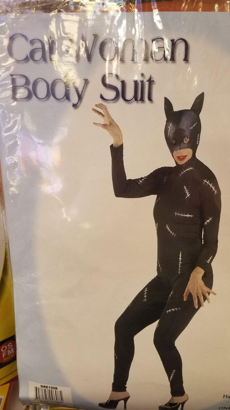 This Catwoman body suit