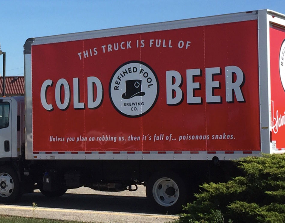 My local brewery just purchased a new transport truck