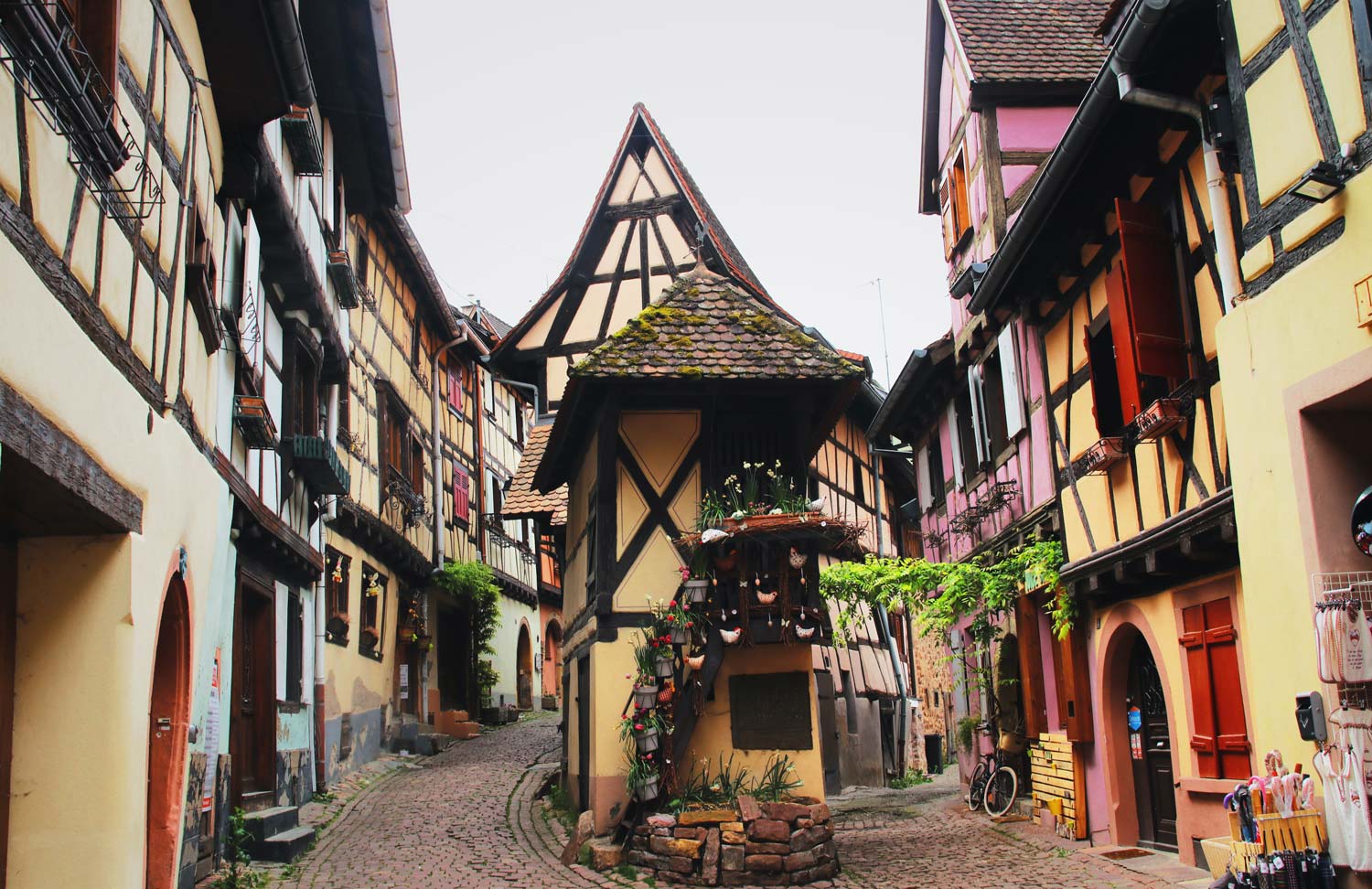 A pretty village called Eguisheim in France