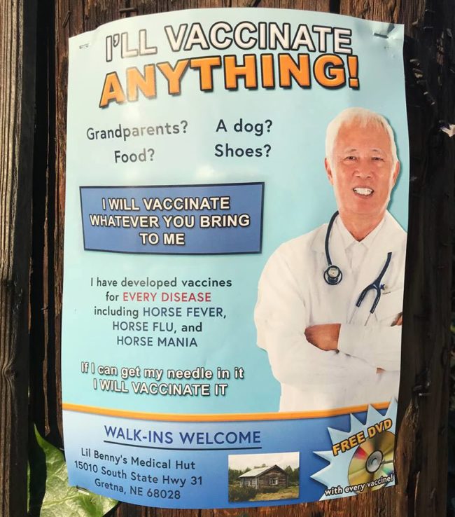 I'll Vaccinate Anything!