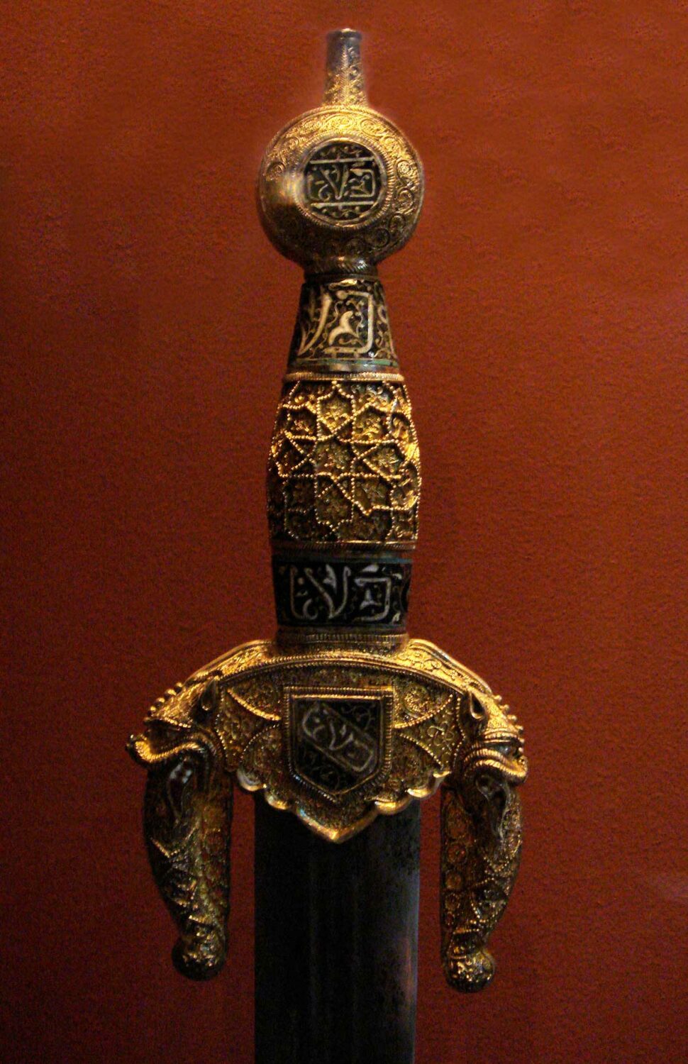 Jinete sword of Muhammad XII (Boabdil). The last Emir of Granada and the last Muslim ruler in Spain. c. 1400