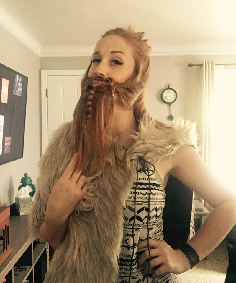 I'm a Sexy Viking for Halloween