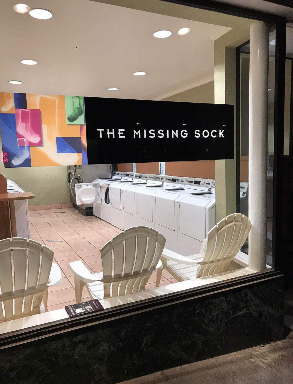 The name of this laundromat in SF