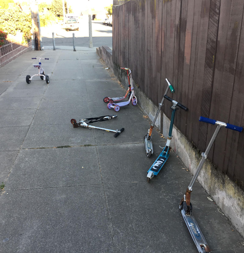 Walked past this scene the other day. Some shit was definitely going down...