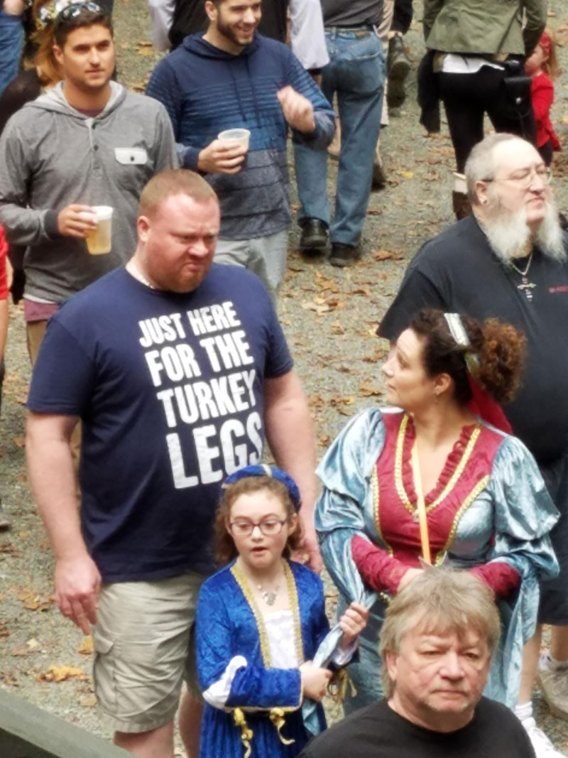 The best photo I took at the Renaissance Festival