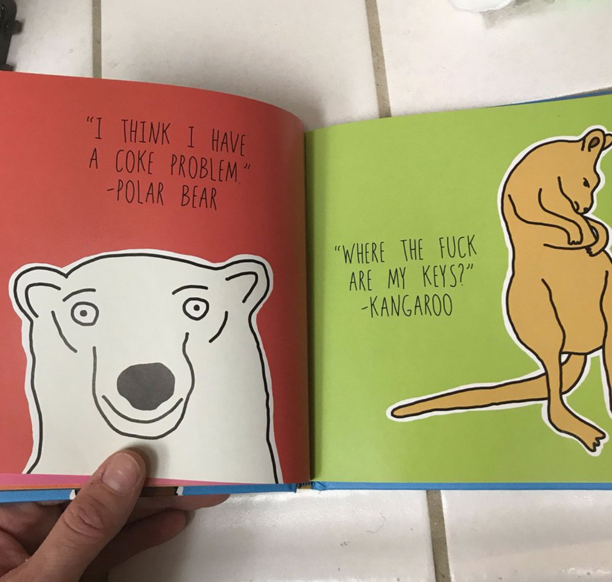 A grandma gifted this book to her 6-year-old grandson thinking it was a children's book