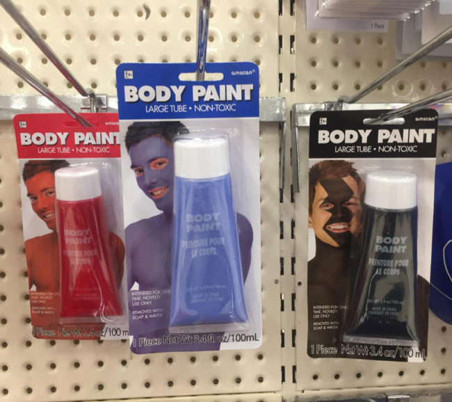 Good call, Body Paint Company