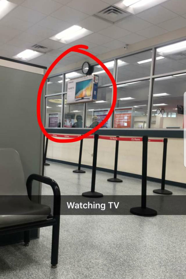"Hang up the TV" - On it boss!